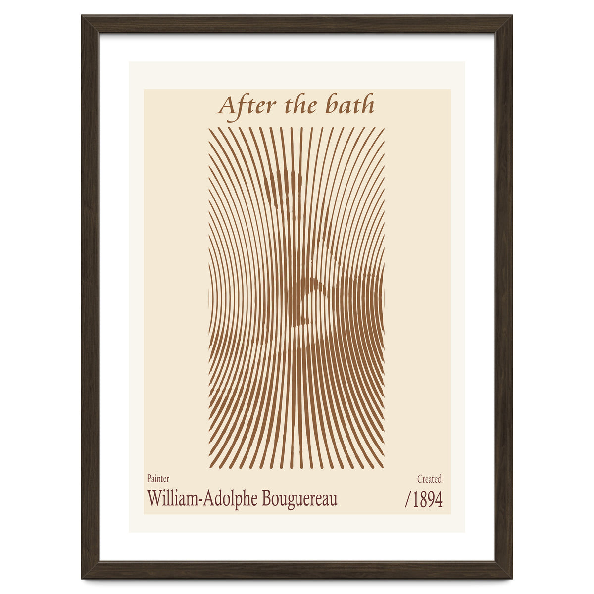 After The Bath – William Adolphe Bouguereau (1875)