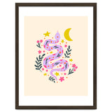 Lunar Snake  - lavander and cream thumbnail
