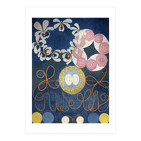 Hilma af Klint - The Ten Largest No 1 Childhood - Abstract Spiritual Art (Print Only)