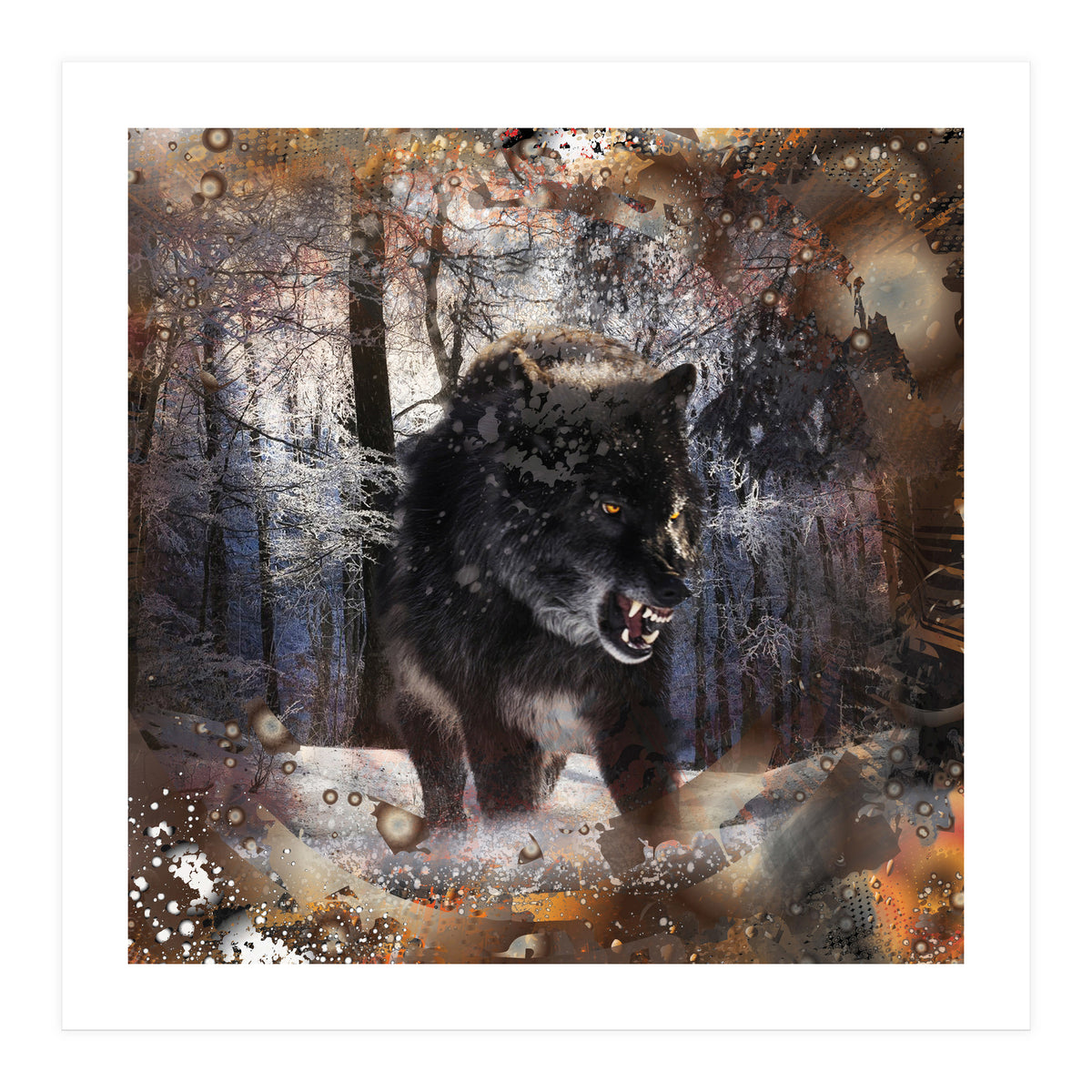 Wolf Forest (Print Only)