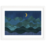 Abstract Landscape Moody Moonrise thumbnail