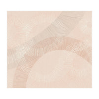 calming essentials Curved Lines chalky peach (Print Only)