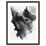 Abstract Black And White Wavy Lines Forming Organic Shapes thumbnail