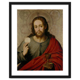 Juan de Juanes / 'The Saviour', 1545-1550, Spanish School, Oil on panel, 73 cm x 49 cm, P00845. thumbnail