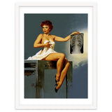 Pin Up Sexy Girl At The Doctor thumbnail
