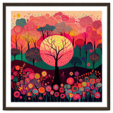 Folk Sunset Forest In Bloom thumbnail