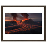 Volcanic Fury: Erupting Mountain Landscape thumbnail