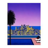 Hiroshi Nagai - City Pop At Night, Swimming Pool (Print Only) thumbnail