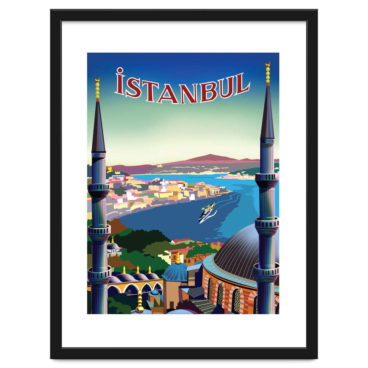 Istanbul, Turkey, Aerial View