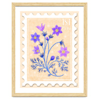 The Cambridgeshire Pasqueflower Postage Stamp