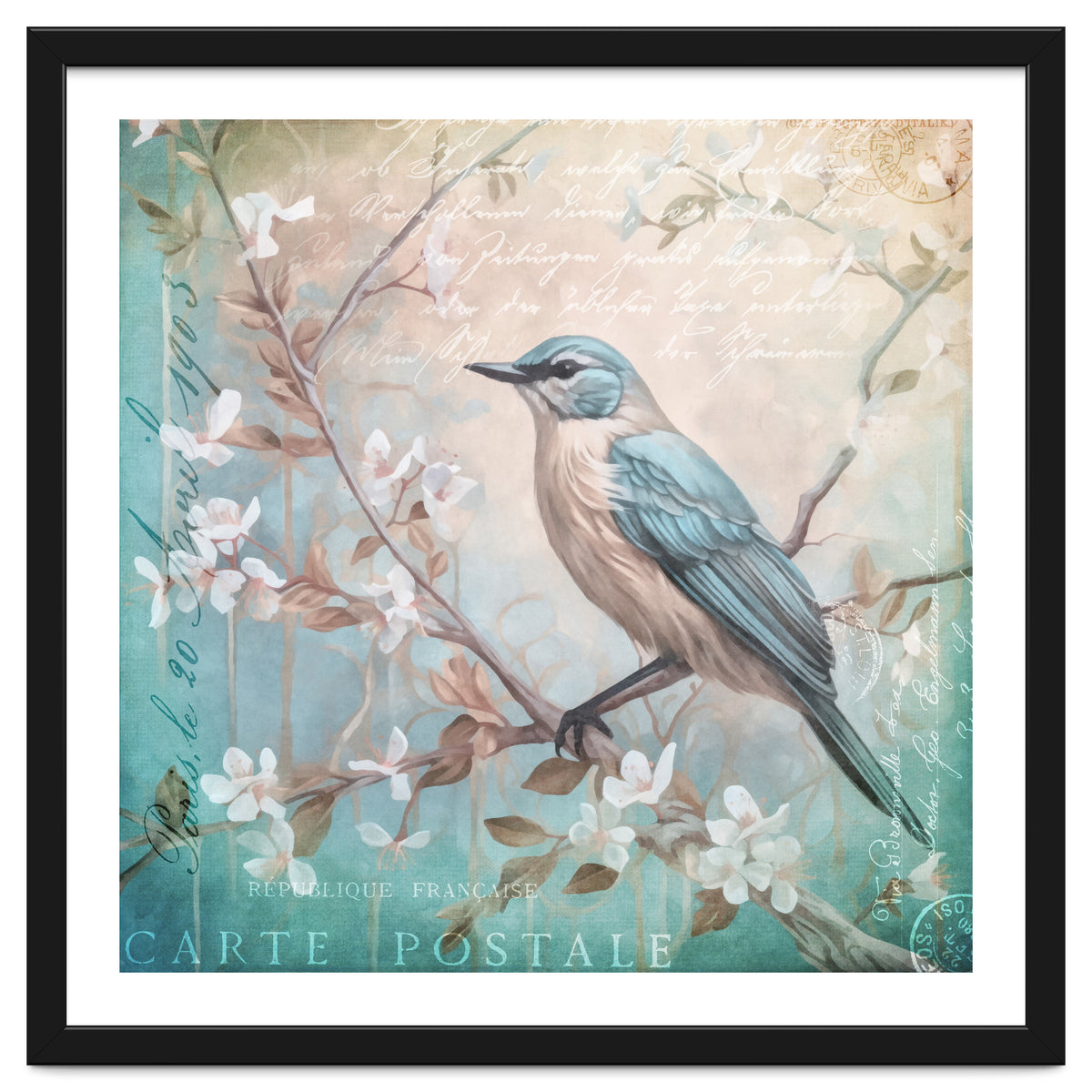 Bird Vintage Nostalgia II