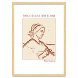 Tricoteuse Bretonne – William Bouguereau thumbnail