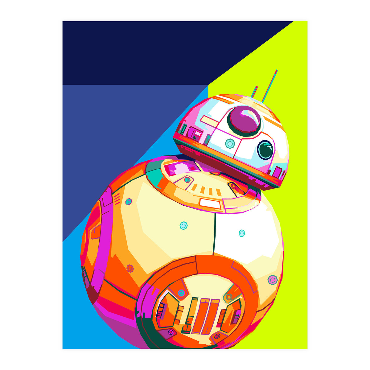 Star Wars Illustration Pop Art (Print Only)