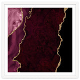 Burgundy & Gold Agate Texture 15 thumbnail