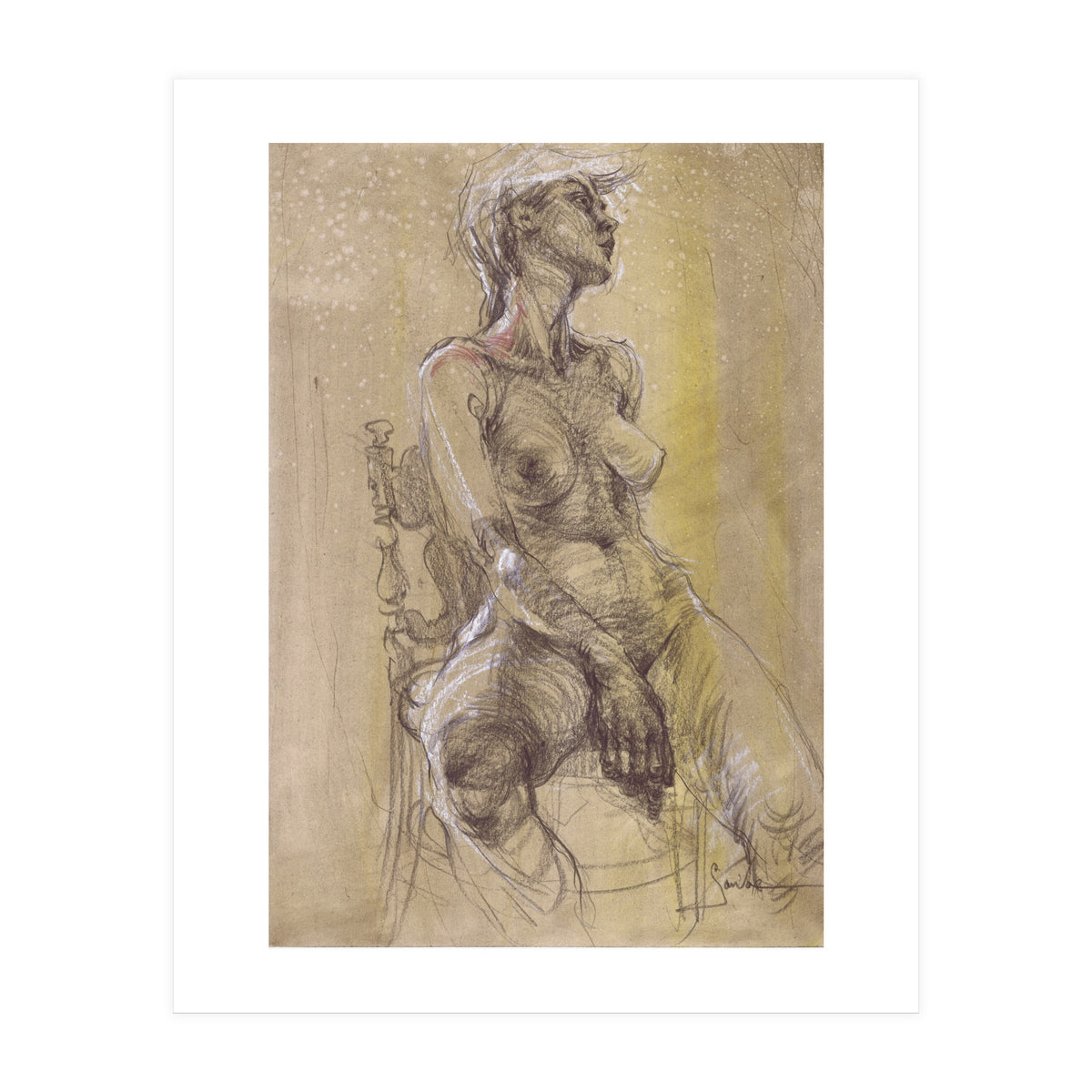 Mesmerizing Elegance (Print Only)