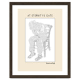 At Eternity’s Gate Vincent Van Gogh – Ascii Art thumbnail