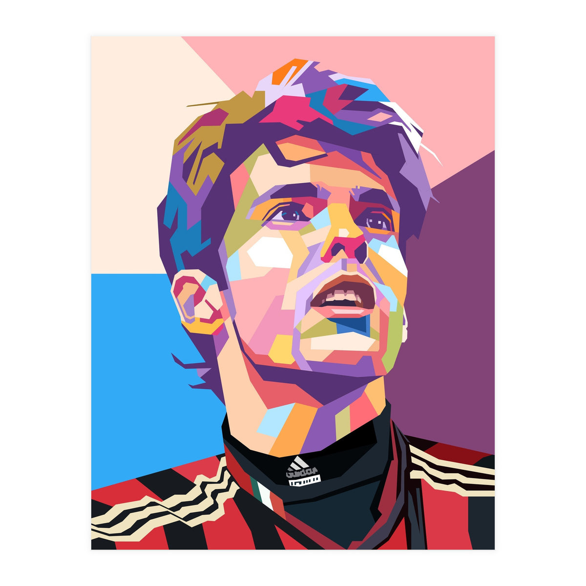 Richardo Kaka art (Print Only)