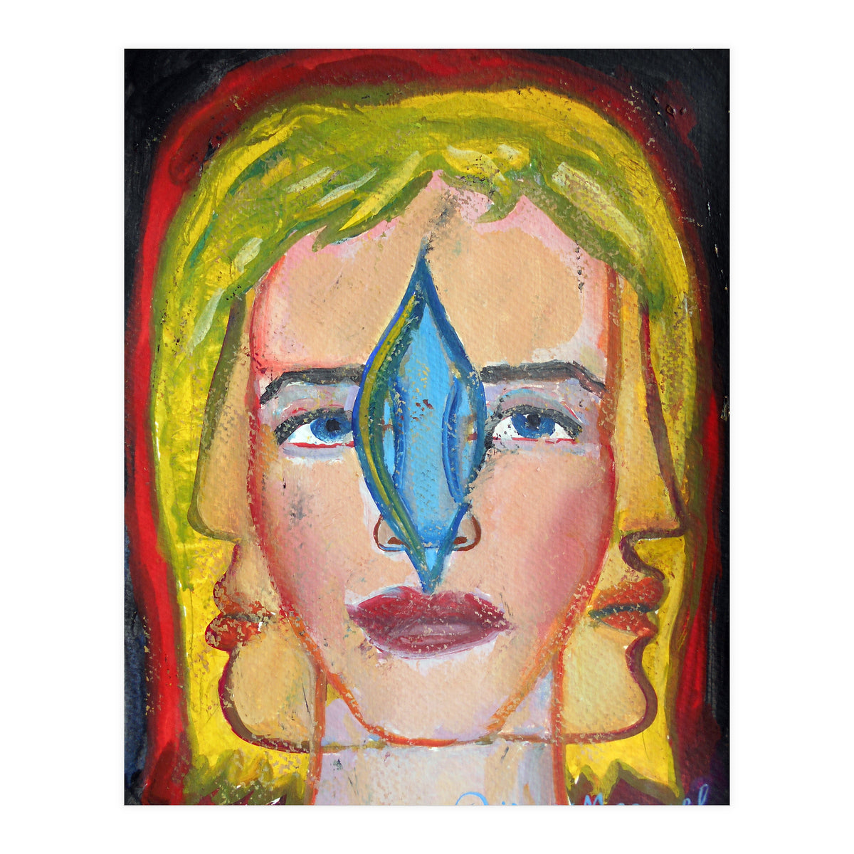 Cabeza De Mujer 18 (Print Only)