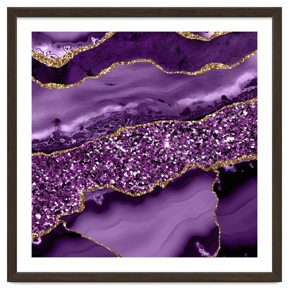 Agate Glitter Ocean Texture 02