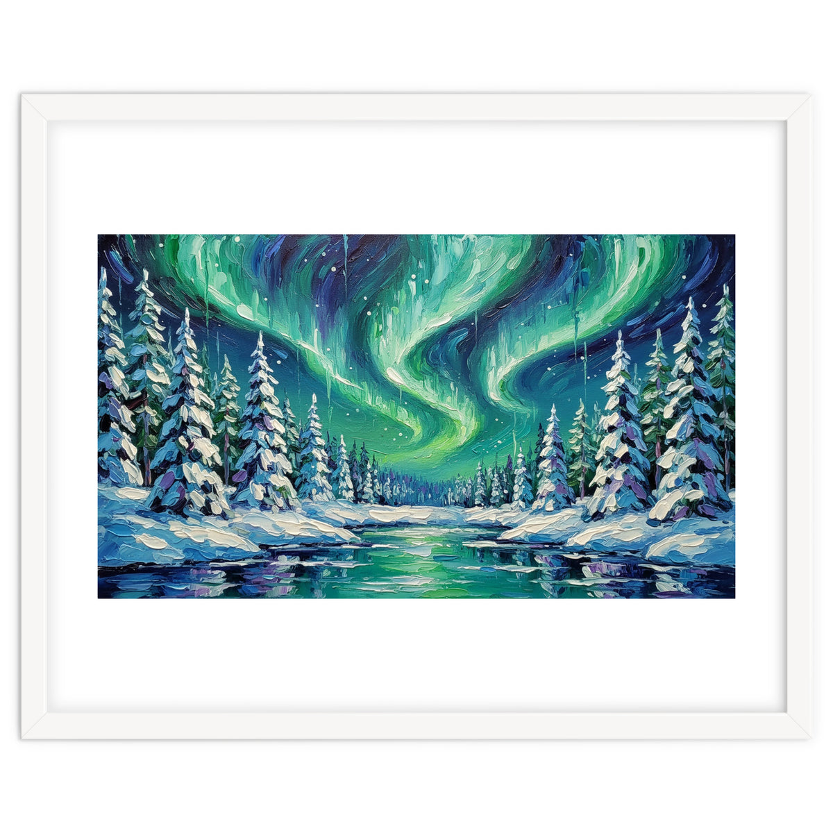 Ethereal Aurora Borealis