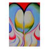 Georgia O’Keeffe – Series 1, No. 8 (1918) | Expressive Abstract Watercolor of Organic Rhythm and Modernist Form (Print Only) thumbnail