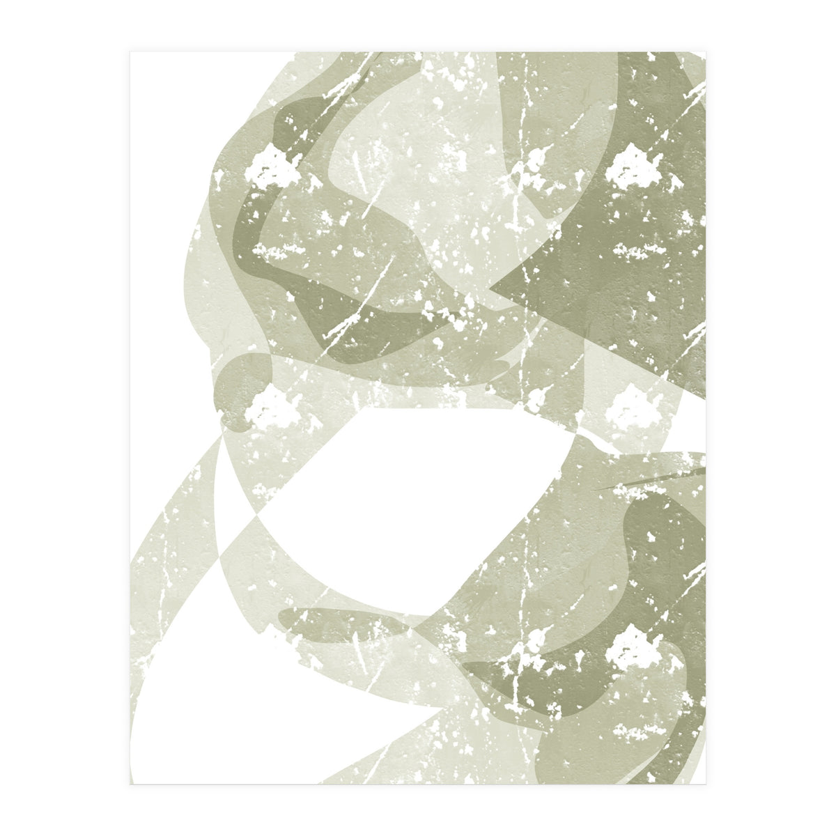 Harmony Sage Abstract (Print Only)