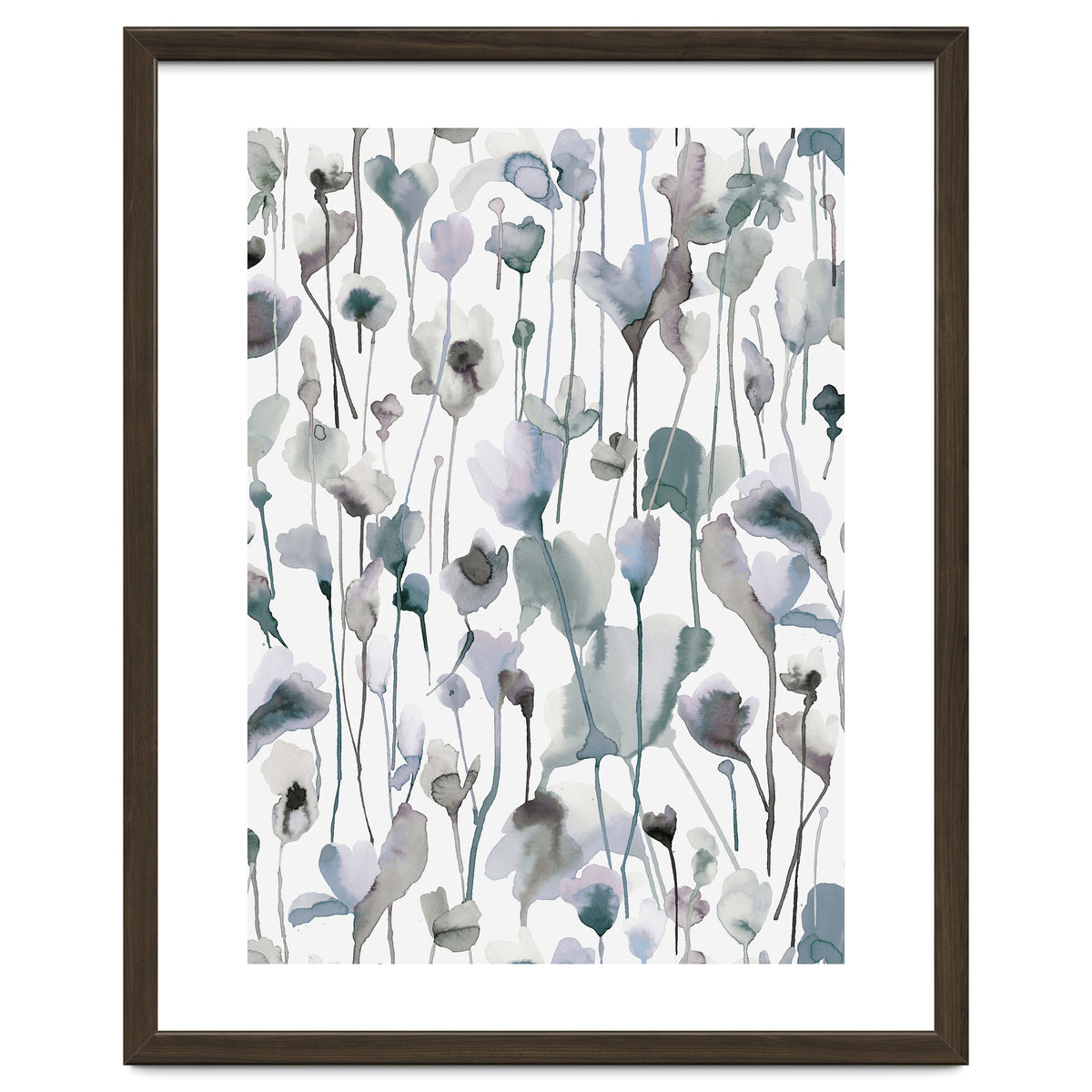 Watercolour Cozy Wild Flowers