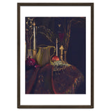 Dark Baroque Table still life moody still life oils thumbnail