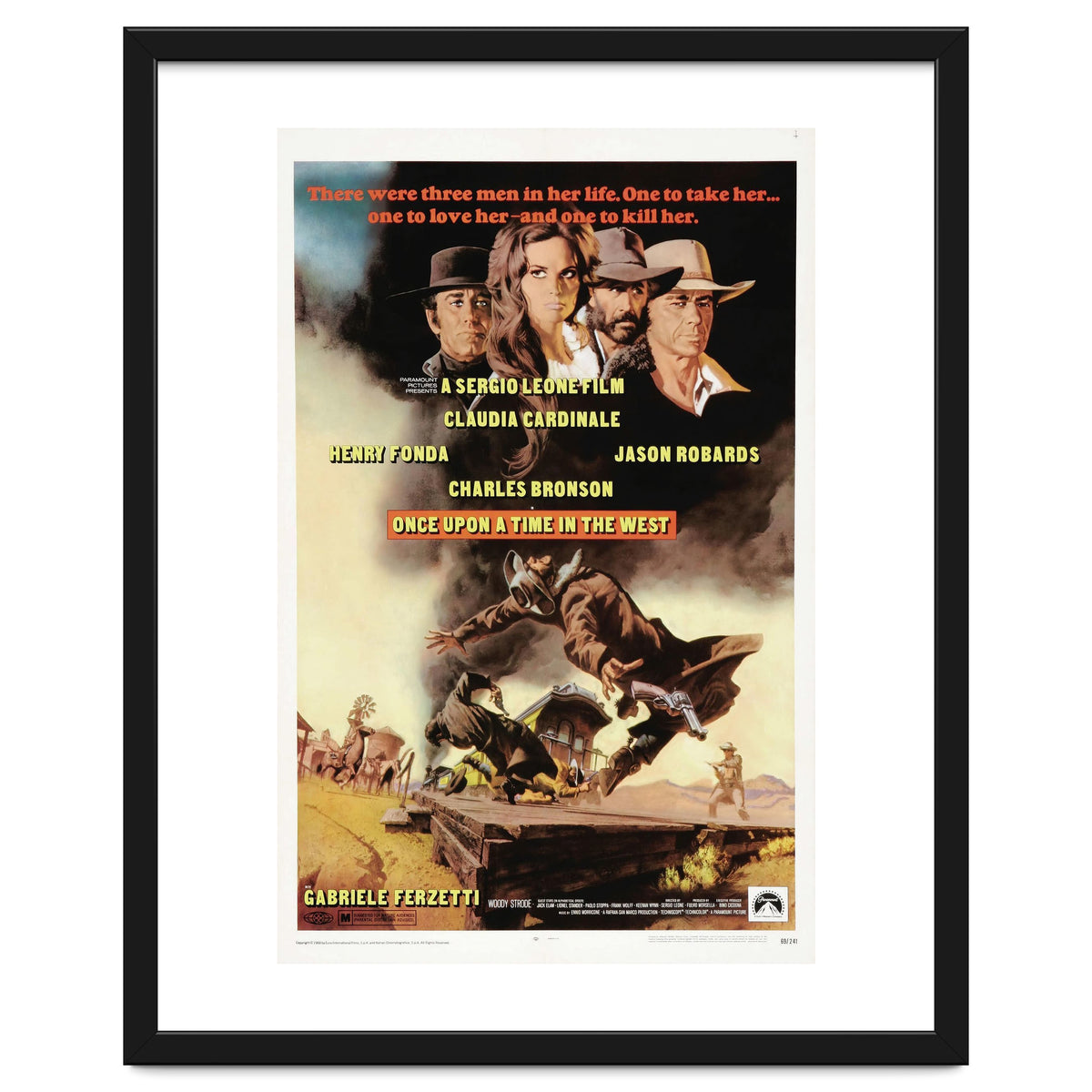 ONCE UPON A TIME IN THE WEST (1968), directed by SERGIO LEONE.