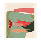 Red Fish Abstract (Print Only) thumbnail