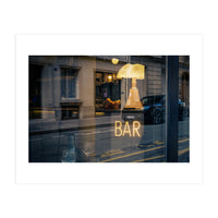 Street Photography - Bar in Paris (Print Only)