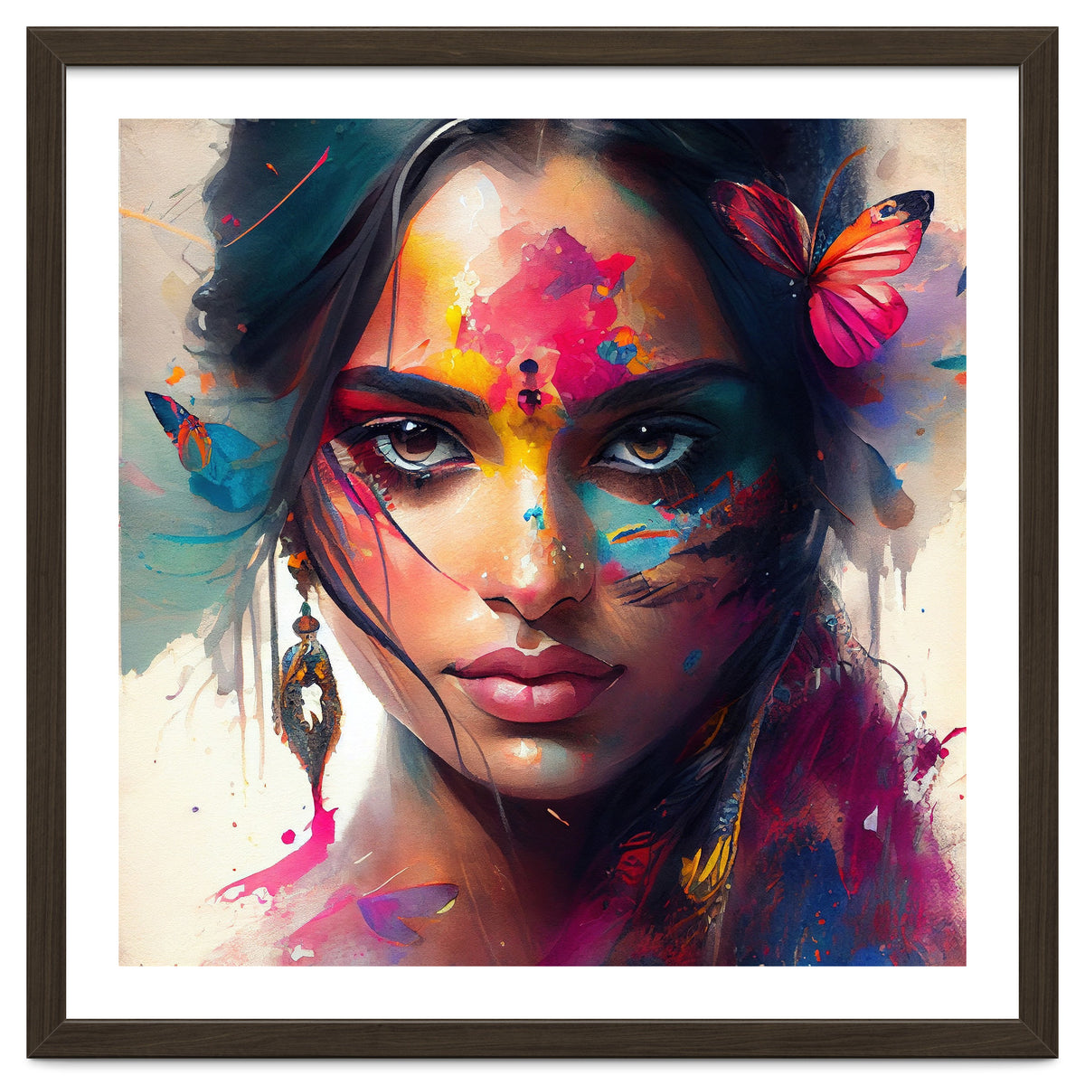 Festival Glow Hindu Portrait