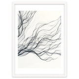Abstract Black Branching Lines Flowing thumbnail