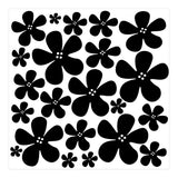 Black Flowers Pattern (Print Only) thumbnail