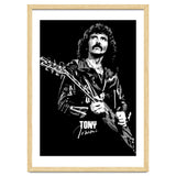 Tony Iommi American Musician Legend In Grayscale thumbnail