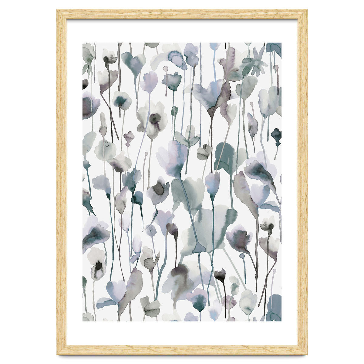 Watercolour Cozy Wild Flowers