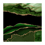 Green & Gold Agate Texture 11 (Print Only) thumbnail