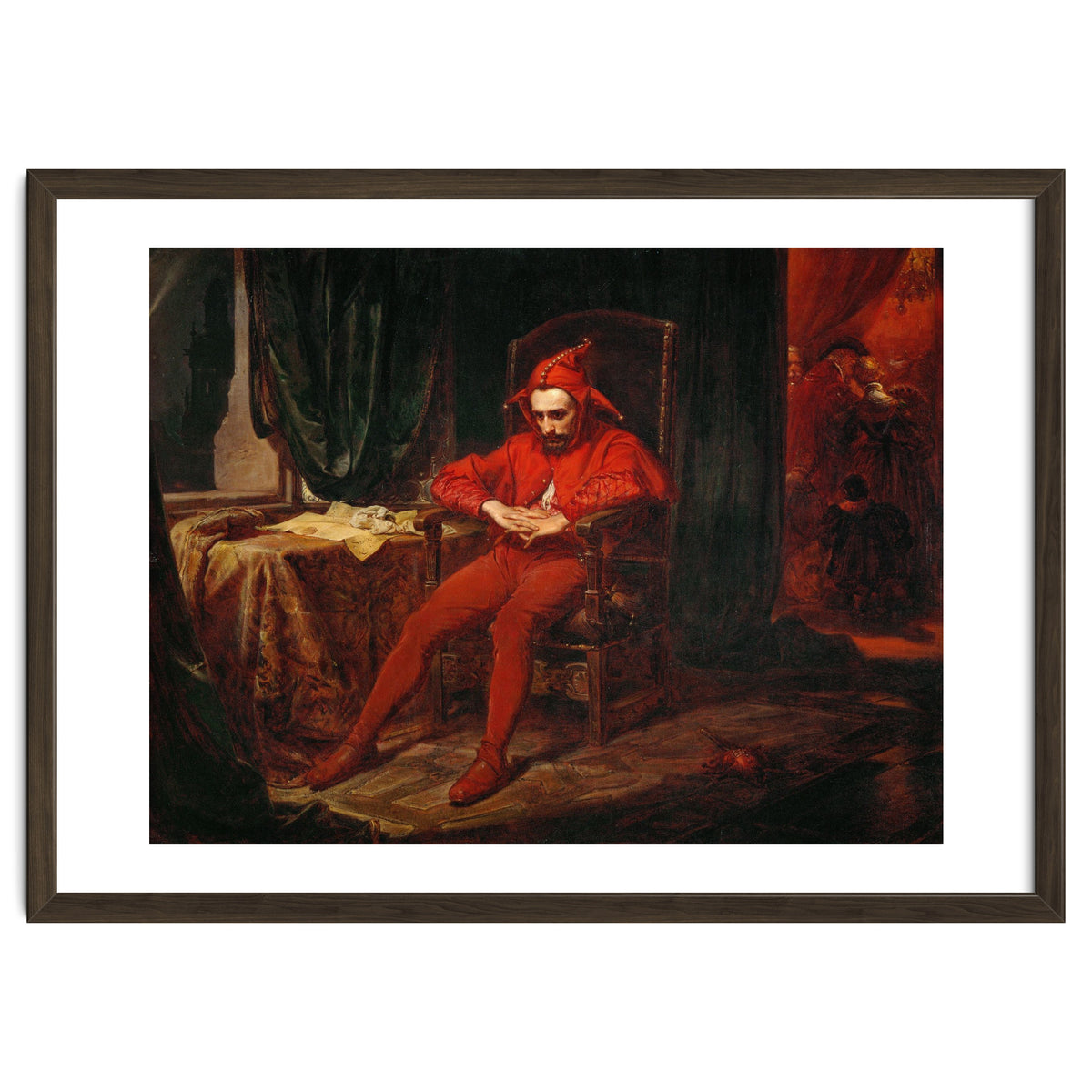 The court jester Stanczyk receives news of the loss of Smolensk (1514).