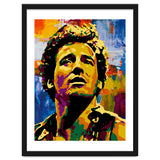 Bruce Springsteen Colorful abstract thumbnail