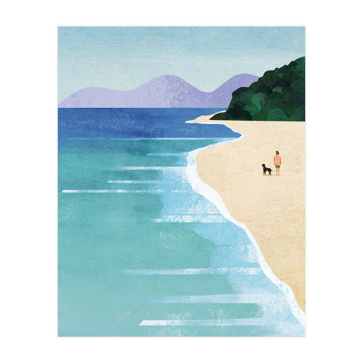 Beach Girl (Print Only)