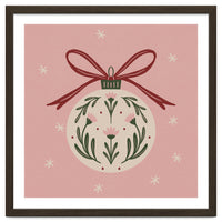 Christmas Flower Globe