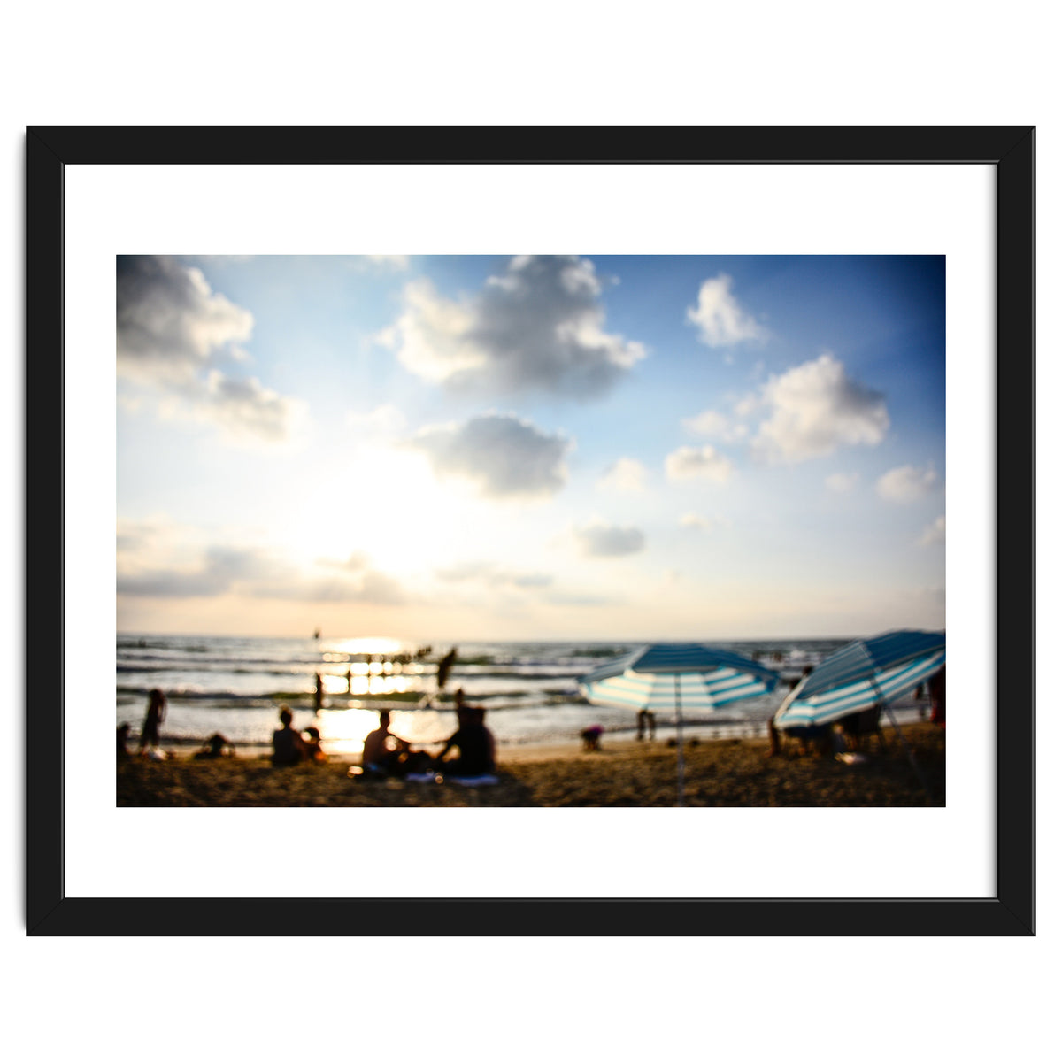 Late afternoon at the beach