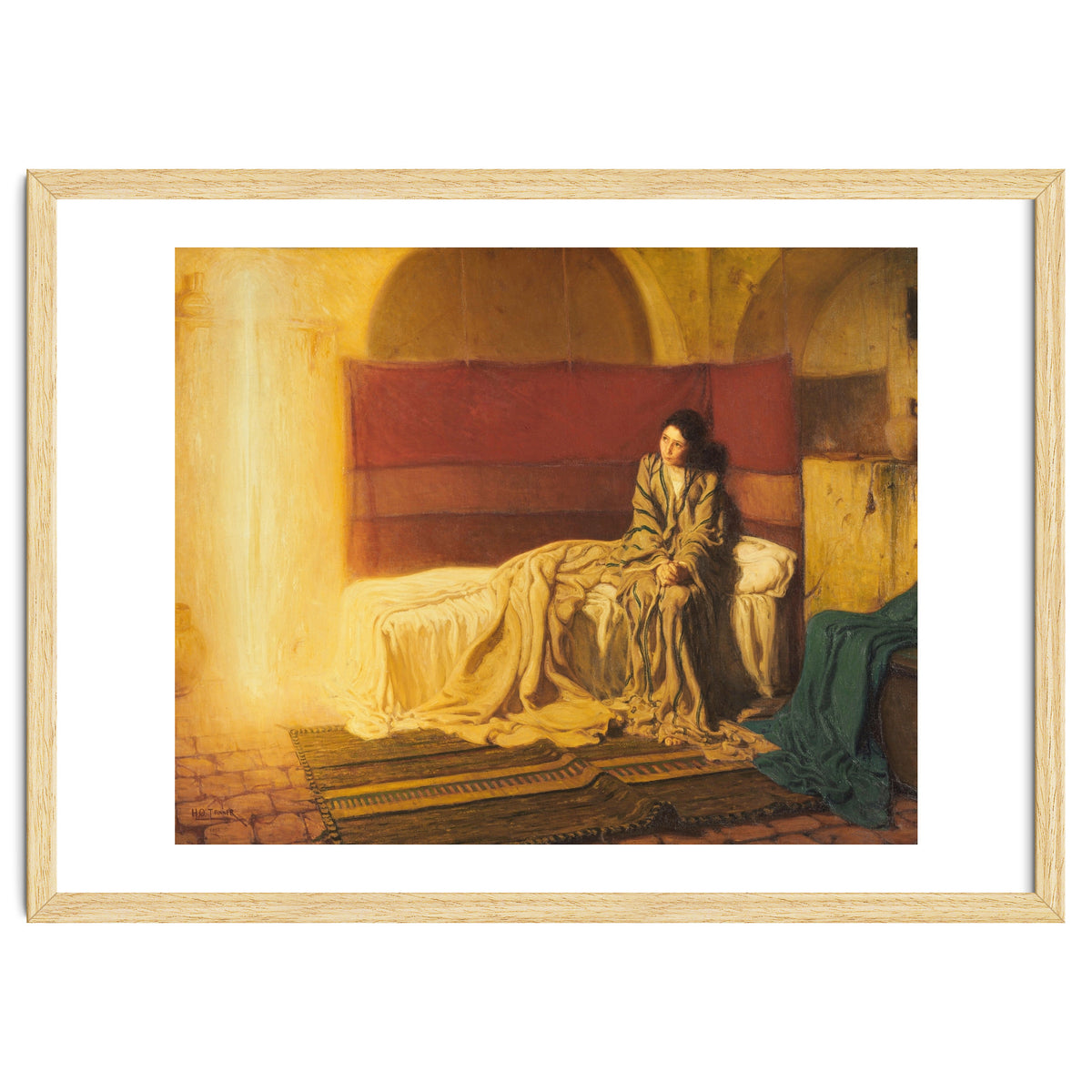 Henry Ossawa Tanner – The Annunciation | Iconic Religious Masterpiece in luminous realism