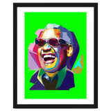 Ray Charles Jazz Singer Pop Art Illustration thumbnail