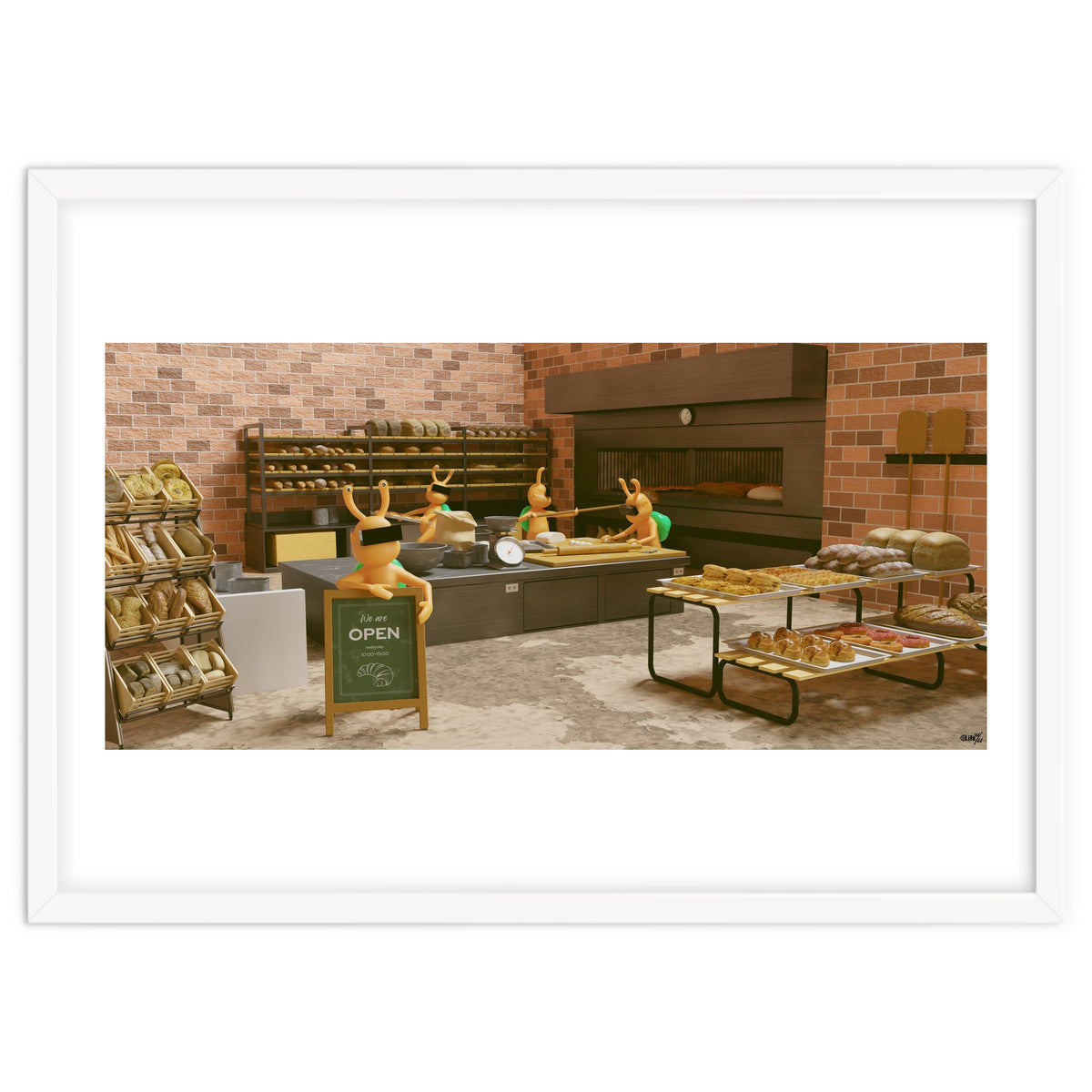 Bakery "Open Everyday" (Lwuba 033 Bakery 04)