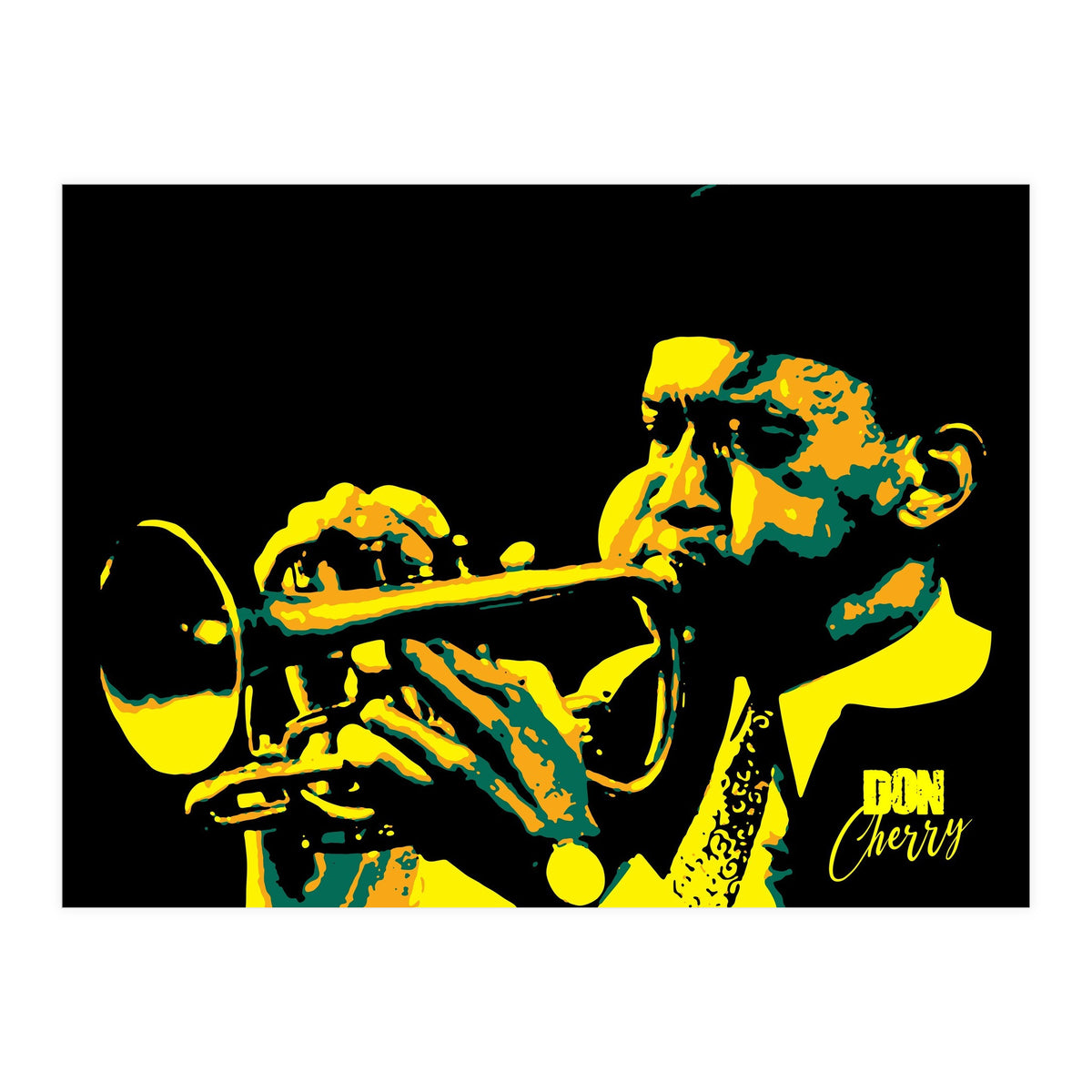 Don Cherry American Jazz Trumpeter (Print Only)