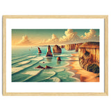 Vintage Australia, Great Ocean Road Poster thumbnail