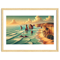 Vintage Australia, Great Ocean Road Poster