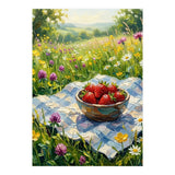 Summer Strawberries in the Meadow (Print Only) thumbnail