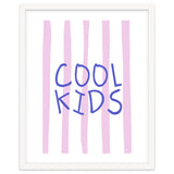 Cool Kids Club, Fun Playful Quote Print for Kids Room and Playroom Decor thumbnail